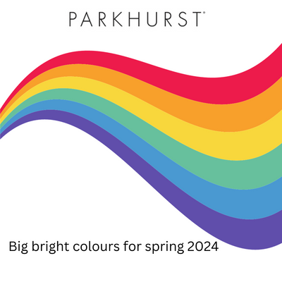 Big bright colours for spring 2024