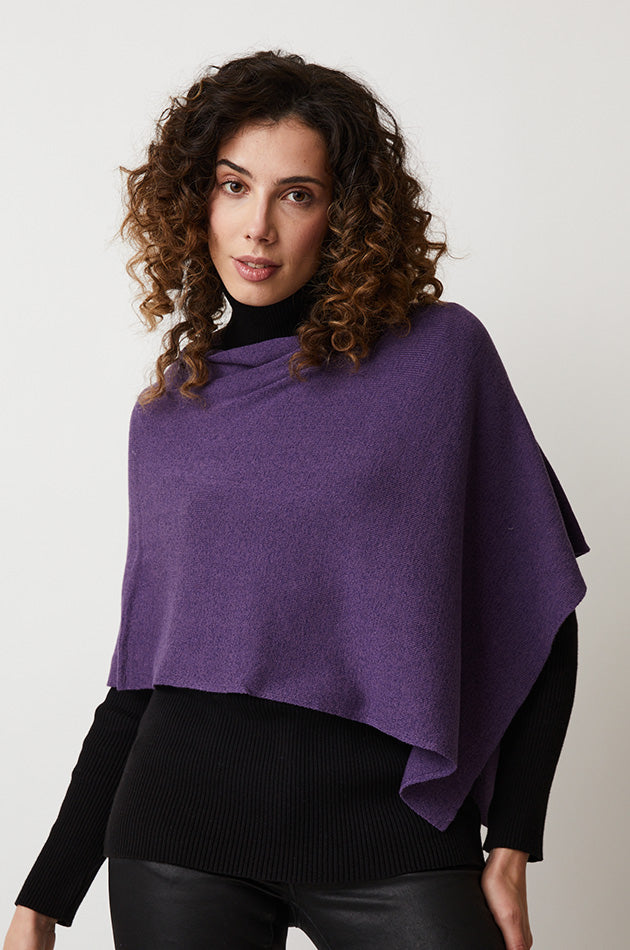 Capri Cropped One Size Poncho – Parkhurst Knitwear